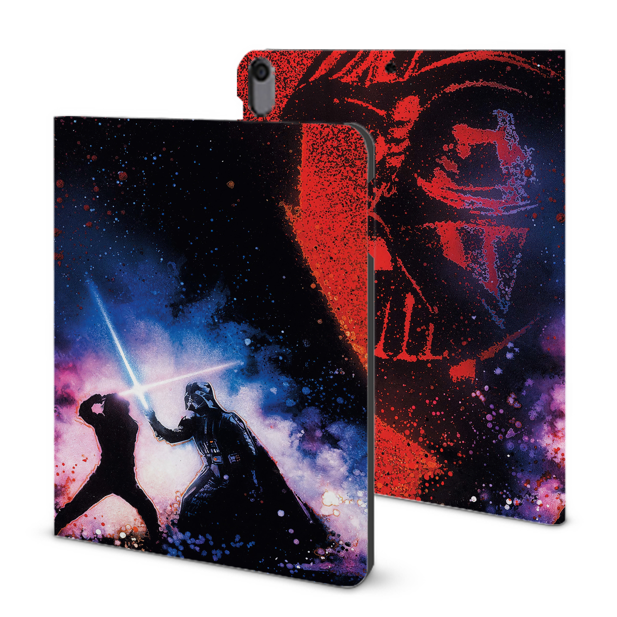 （画像用） スター・ウォーズ Star Wars IPad ケース ブック型 PUレザー TPU 耐衝撃 軽量 薄型 ペン収納なし 全面保護 IPad 各モデル対応